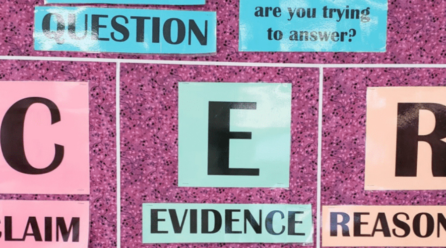 Claim-Evidence-Reasoning Framework in Science Education