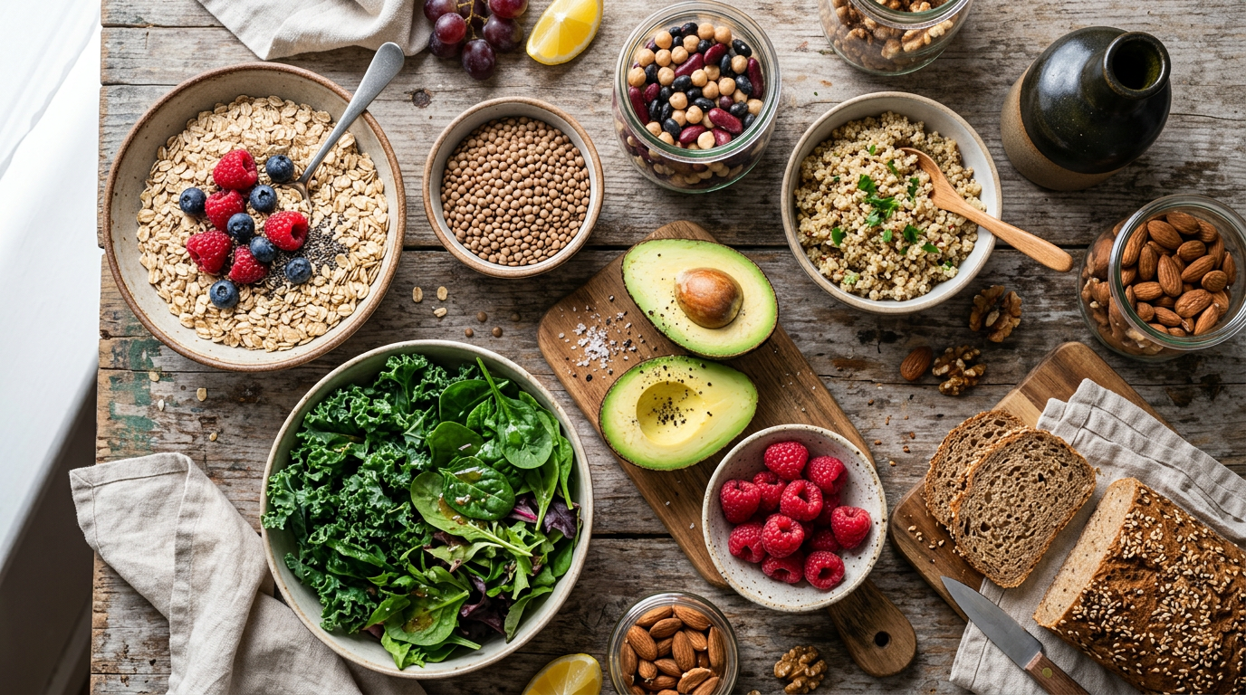 high base fiber diet